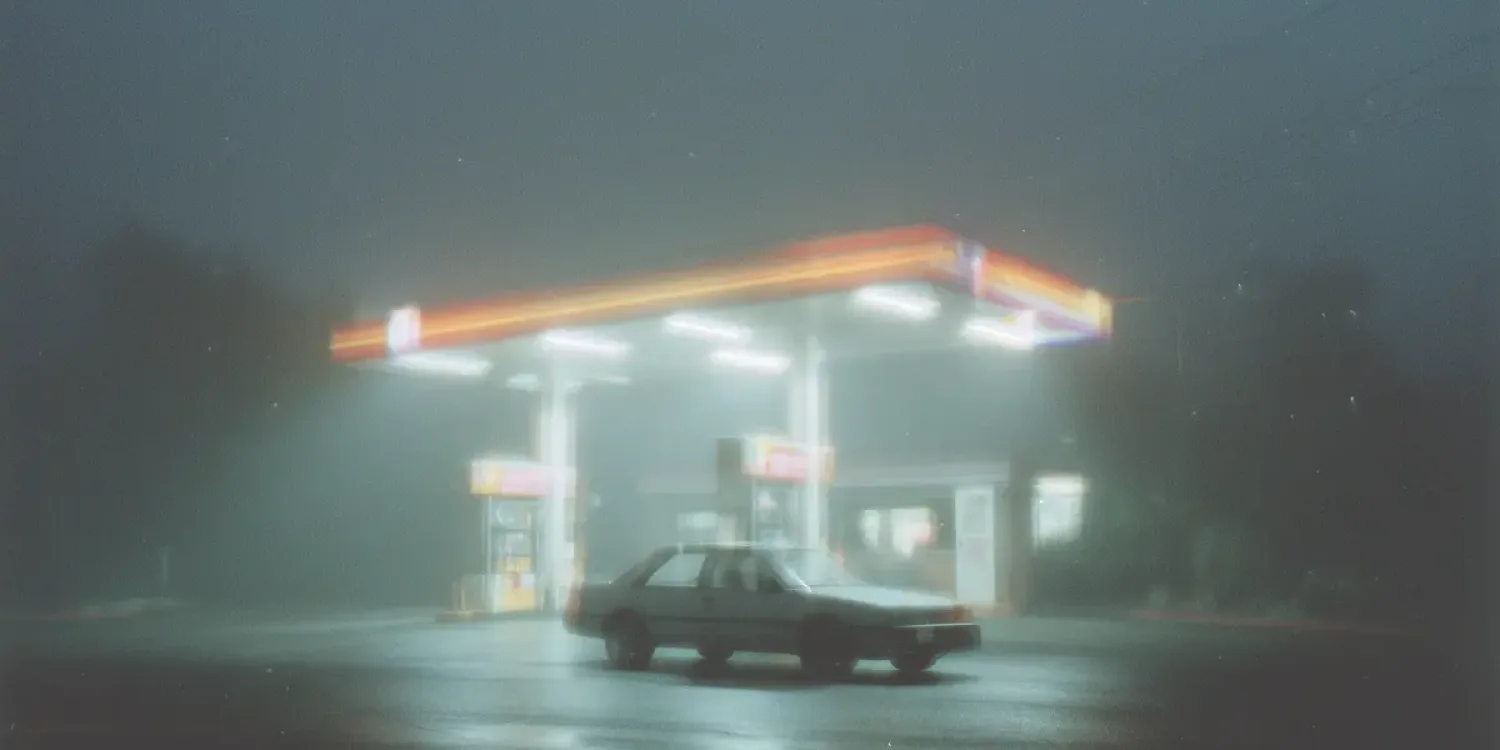 Gas Station Scene