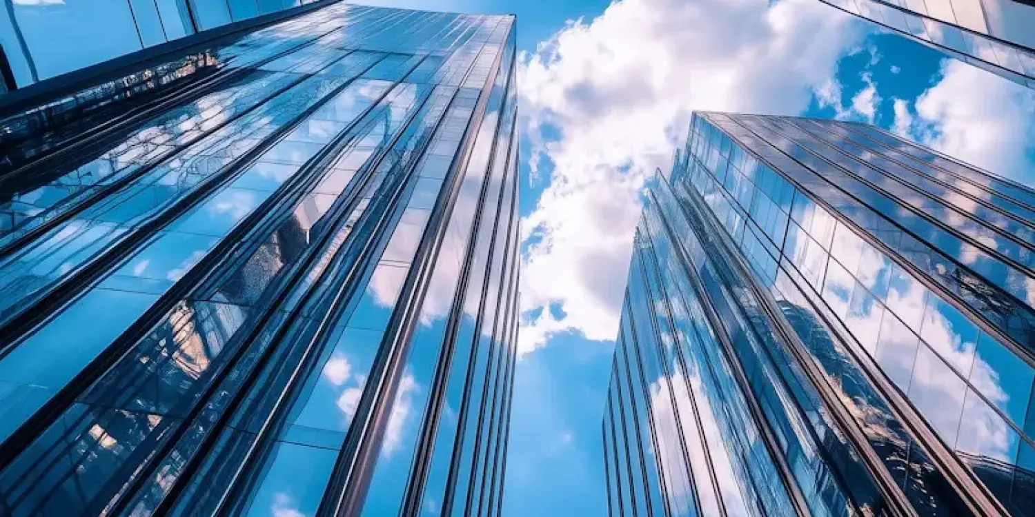 Modern Skyscrapers and Sky